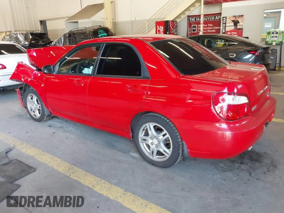 2005 Subaru Impreza Sedan (Natl) RS with VIN JF1GD67575H519911, listed as a IAAI auction lot 41346925 with 1 mi miles. Bid and sale history available at carsss.com. Image 3.