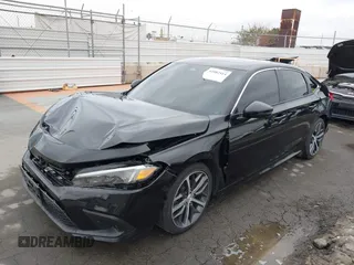 2022 Honda Civic Sedan Touring with VIN 2HGFE1F91NH308547, listed as a IAAI auction lot 41882514 with 39,249 mi miles. Bid and sale history available at carsss.com. Image 18.