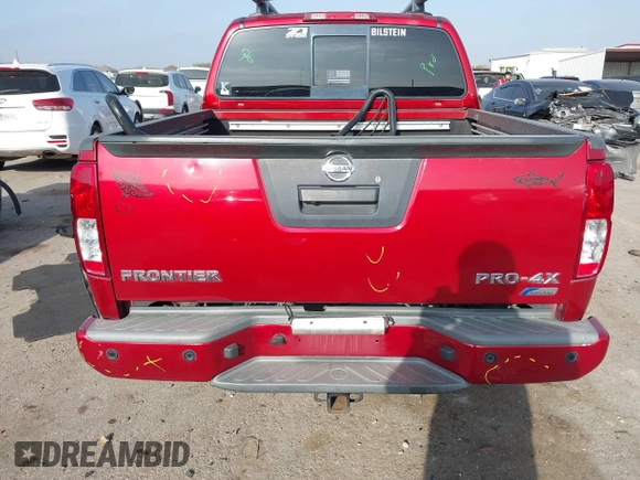 2017 Nissan Frontier Pro-4X z VIN 1N6DD0EV1HN774165, wystawiony jako IAAI lot #41783448 z przebiegiem 148 876 mil mil oraz . Historia ofert i sprzedaży dostępna na DreamBid. Obrazek 16.