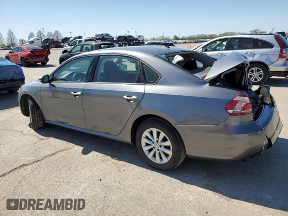 2012 Volkswagen Passat S with VIN 1VWAP7A32CC098725, listed as a Copart auction lot 53339555 with 119,084 mi miles and Salvage title. Bid and sale history available at DreamBid. Image 2.