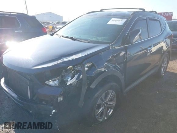 2016 Hyundai Santa Fe z VIN 5XYZUDLB3GG312687, wystawiony jako IAAI lot #42096854 z przebiegiem 162 586 mil mil oraz . Historia ofert i sprzedaży dostępna na DreamBid. Obrazek 6.