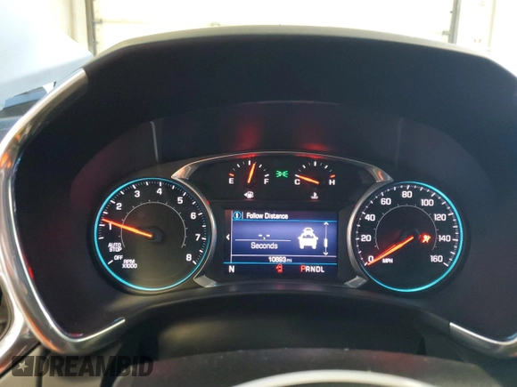 2022 Chevrolet Equinox LS z VIN 2GNAXSEV2N6146938, wystawiony jako Copart lot #46163765 z przebiegiem 10 693 mil mil oraz Szkoda całkowita • Salvage title. Historia ofert i sprzedaży dostępna na DreamBid. Obrazek 9.