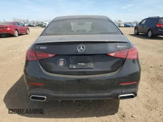 2022 Mercedes-Benz C 300 with VIN W1KAF4HB7NR067171, listed as a Copart auction lot 52989565 with Not provided miles and Salvage title. Bid and sale history available at DreamBid. Image 6.