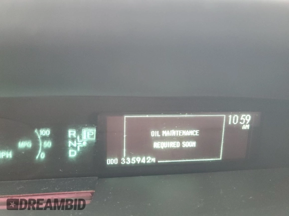 2010 Toyota Prius II with VIN JTDKN3DU7A0114488, listed as a Copart auction lot 83089324 with 335,942 mi miles and Salvage Title. Bid and sale history available at DreamBid. Image 9.