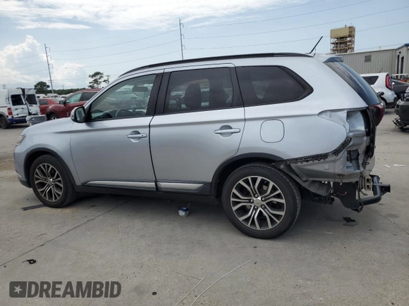 2016 Mitsubishi Outlander SE with VIN JA4AD3A32GZ036730, listed as a Copart auction lot 59805085 with 92,284 mi miles and Salvage title. Bid and sale history available at DreamBid. Image 2.