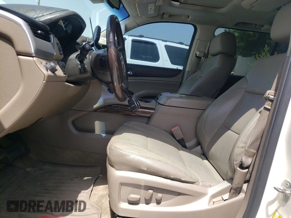 2015 GMC Yukon XL SLT with VIN 1GKS1HKC6FR167581, listed as a Copart auction lot 65600494 with 156,823 mi miles and Clean Title. Bid and sale history available at carsss.com. Image 7.