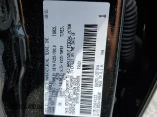 2021 Toyota Tundra SR with VIN 5TFRY5F10MX299595, listed as a Copart auction lot 58428885 with 43,707 mi miles and Salvage title. Bid and sale history available at DreamBid. Image 12.