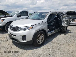 2014 Kia Sorento LX z VIN 5XYKT3A63EG537547, wystawiony jako Copart lot #63169394 z przebiegiem 218 505 mil mil oraz Szkoda całkowita • Salvage title. Historia ofert i sprzedaży dostępna na DreamBid. Obrazek 1.