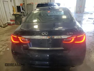 2016 Infiniti Q70 with VIN JN1BY1PR1GM720733, listed as a Copart auction lot 44587575 with 81,254 mi miles and Non repairable. Bid and sale history available at DreamBid. Image 6.