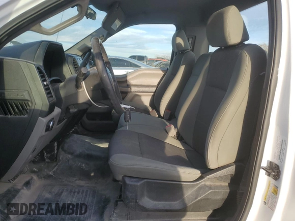 2018 Ford F-150 XL with VIN 1FTMF1CB8JKD06260, listed as a Copart auction lot 43702775 with 97,910 mi miles and Salvage Title. Bid and sale history available at carsss.com. Image 7.