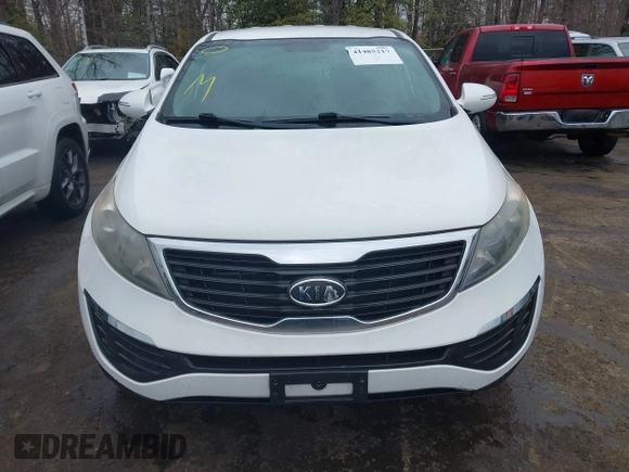 2012 Kia Sportage LX with VIN KNDPB3A20C7211852, listed as a IAAI auction lot 41485217 with 179,162 mi miles. Bid and sale history available at carsss.com. Image 11.