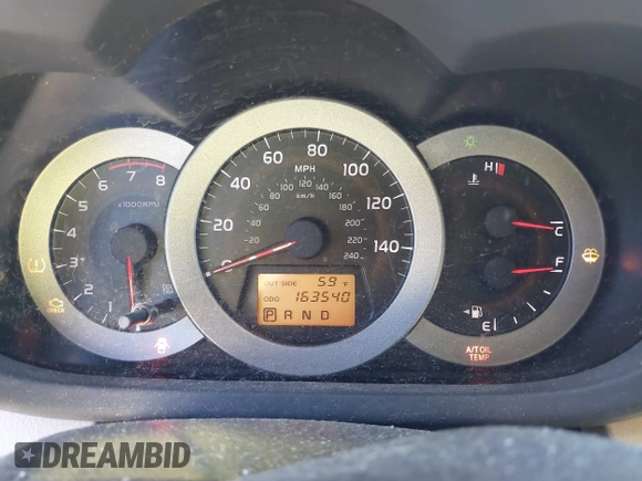 2008 Toyota RAV4 Ltd with VIN JTMBK31VX85059585, listed as a IAAI auction lot 41607526 with 163,540 mi miles. Bid and sale history available at carsss.com. Image 7.