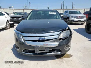 2012 Ford Fusion SEL with VIN 3FAHP0JG2CR118765, listed as a Copart auction lot 52598145 with 104,231 mi miles and Salvage Title. Bid and sale history available at carsss.com. Image 5.