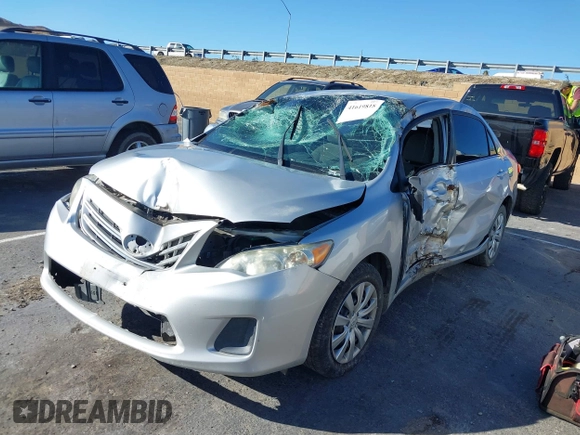 2013 Toyota Corolla L with VIN 5YFBU4EE3DP102638, listed as a IAAI auction lot 41619818 with 178,537 mi miles. Bid and sale history available at carsss.com. Image 18.