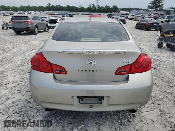 2008 Infiniti G35 Journey with VIN JNKBV61E78M207432, listed as a Copart auction lot 55202535 with 149,642 mi miles and Salvage Title. Bid and sale history available at DreamBid. Image 6.