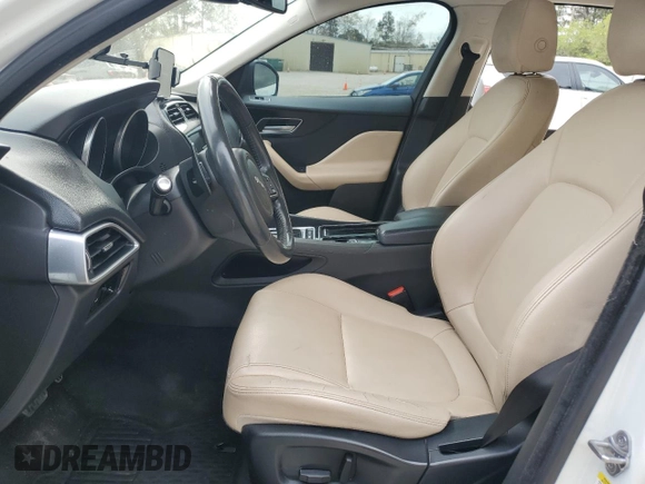2018 Jaguar F-Pace 25t Premium with VIN SADCJ2FX2JA259633, listed as a Copart auction lot 50873505 with 117,812 mi miles and Salvage title. Bid and sale history available at DreamBid. Image 7.