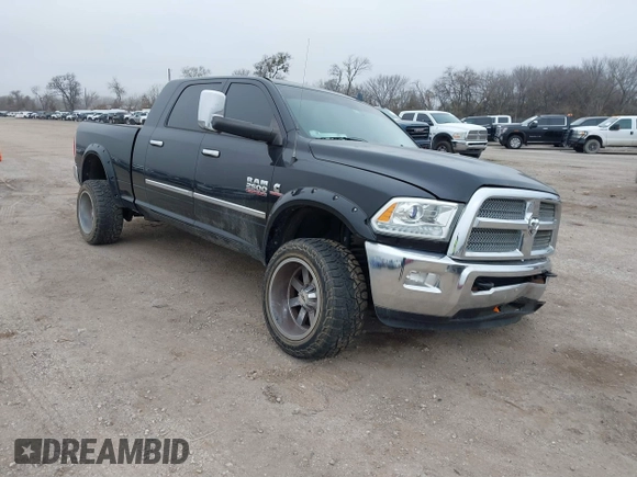 2014 Ram 2500 Longhorn with VIN 3C6UR5PL9EG207565, listed as a IAAI auction lot 41511580 with 125,266 mi miles. Bid and sale history available at carsss.com. Image 1.