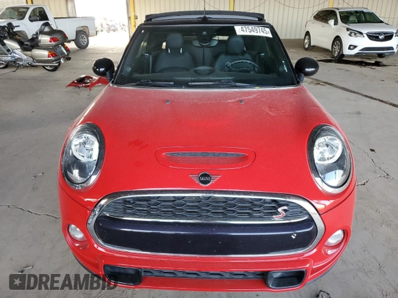 2019 MINI Convertible Cooper S z VIN WMWWG9C57K3E40543, wystawiony jako Copart lot #47549745 z przebiegiem 29 167 mil mil oraz Szkoda całkowita • Salvage title. Historia ofert i sprzedaży dostępna na DreamBid. Obrazek 5.