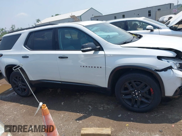 2021 Chevrolet Traverse Premier with VIN 1GNERKKW9MJ224531, listed as a IAAI auction lot 42418665 with 49,188 mi miles and . Bid and sale history available at DreamBid. Image 13.