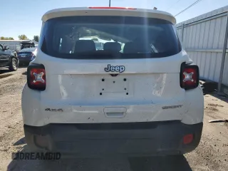 2018 Jeep Renegade Sport with VIN ZACCJBAH0JPH07332, listed as a Copart auction lot 76322434 with Not provided miles and Salvage title. Bid and sale history available at DreamBid. Image 6.