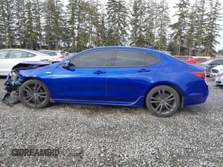 2018 Acura TLX w/A-SPEC Pkg with VIN 19UUB3F66JA004821, listed as a IAAI auction lot 41502028 with 53,317 mi miles. Bid and sale history available at carsss.com. Image 14.