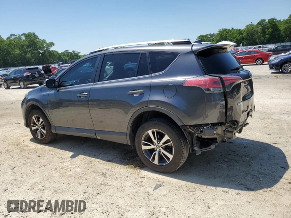 2018 Toyota RAV4 XLE with VIN 2T3WFREV2JW501793, listed as a Copart auction lot 52553015 with 67,918 mi miles and Salvage Title. Bid and sale history available at carsss.com. Image 2.