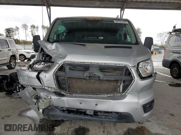 2020 Ford Transit Passenger XL with VIN 1FBAX2Y84LKA26412, listed as a Copart auction lot 80745484 with 95,100 mi miles and Salvage title. Bid and sale history available at DreamBid. Image 5.