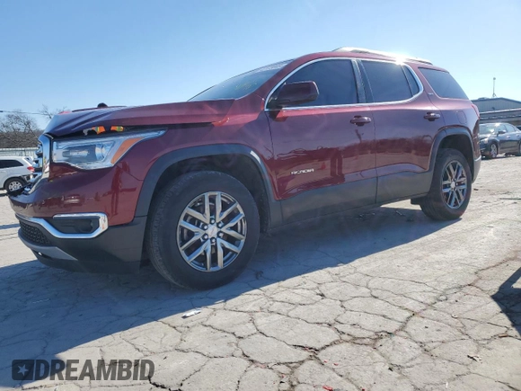 2017 GMC Acadia SLT with VIN 1GKKNMLA6HZ249288, listed as a Copart auction lot 42173045 with 168,153 mi miles and Salvage Title. Bid and sale history available at carsss.com. Image 1.