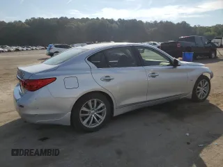 2017 Infiniti Q50 2.0t Sport with VIN JN1CV7AR8HM682394, listed as a Copart auction lot 72235254 with 117,380 mi miles and Salvage Title. Bid and sale history available at carsss.com. Image 3.