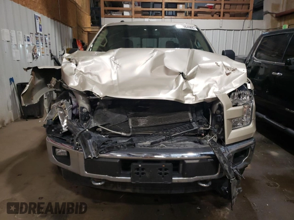 2017 Ford F-150 XL with VIN 1FTEW1EG8HFA75005, listed as a Copart auction lot 62964905 with 76,751 mi miles and Salvage title. Bid and sale history available at DreamBid. Image 5.