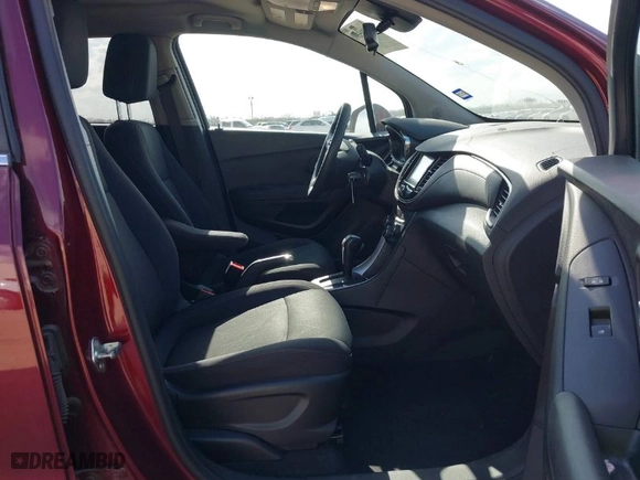 2017 Chevrolet Trax LT with VIN 3GNCJLSB5HL276352, listed as a IAAI auction lot 41505200 with 91,192 mi miles. Bid and sale history available at carsss.com. Image 5.