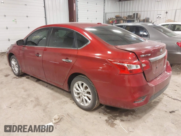 2019 Nissan Sentra SV with VIN 3N1AB7AP2KY399265, listed as a IAAI auction lot 41709691 with 78,589 mi miles and . Bid and sale history available at DreamBid. Image 3.