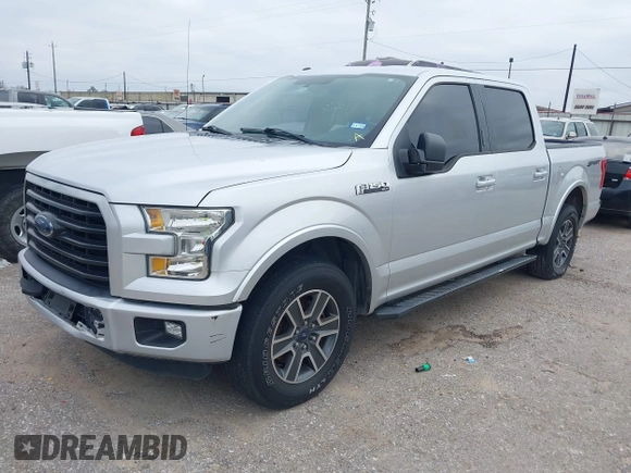 2016 Ford F-150 XL with VIN 1FTEW1CF1GKE92935, listed as a IAAI auction lot 41605051 with 134,938 mi miles and . Bid and sale history available at DreamBid. Image 2.