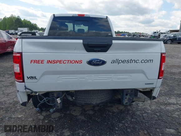 2018 Ford F-150 XL с VIN 1FTEX1CG9JFD55165, выставлен на аукционе IAAI как лот 41966922 с пробегом 171 081 миль миль и . История ставок и продаж доступна на DreamBid. Изображение 16.