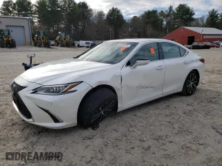 2022 Lexus ES with VIN 58ADZ1B19NU122220, listed as a Copart auction lot 48566725 with 14,627 mi miles and Salvage Title. Bid and sale history available at carsss.com. Image 1.