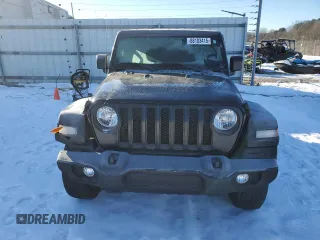 2022 Jeep Wrangler Sport with VIN 1C4HJXAG8NW200391, listed as a Copart auction lot 88103415 with 32,085 mi miles and Salvage Title. Bid and sale history available at DreamBid. Image 5.