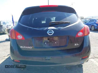 2009 Nissan Murano SL with VIN JN8AZ18U99W022486, listed as a IAAI auction lot 41848521 with 109,787 mi miles and . Bid and sale history available at DreamBid. Image 13.