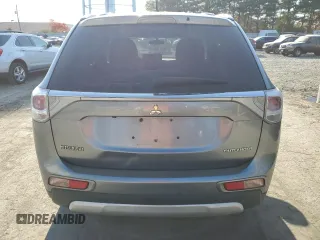 2015 Mitsubishi Outlander SE with VIN JA4AZ3A32FZ007146, listed as a Copart auction lot 76704484 with 159,839 mi miles and Salvage title. Bid and sale history available at DreamBid. Image 6.