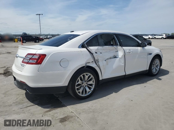 2016 Ford Taurus Limited with VIN 1FAHP2F8XGG158182, listed as a Copart auction lot 48934245 with Not Provided miles and Salvage Title. Bid and sale history available at DreamBid. Image 3.