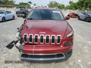 2016 Jeep Cherokee Limited with VIN 1C4PJLDB3GW135716, listed as a Copart auction lot 59718615 with 87,231 mi miles and Salvage title. Bid and sale history available at DreamBid. Image 5.