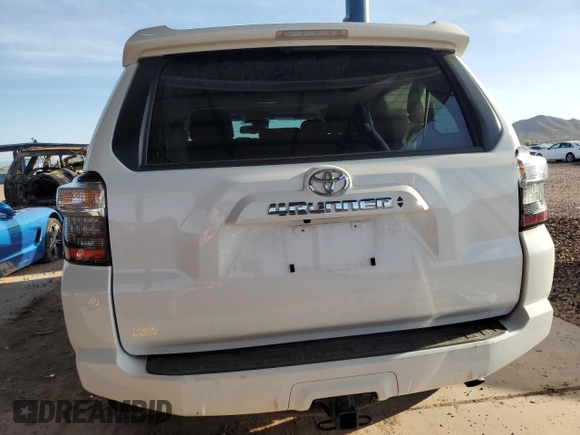 2023 Toyota 4Runner SR5 Premium with VIN JTENU5JR8P6188788, listed as a Copart auction lot 56665055 with 29,121 mi miles and Salvage title. Bid and sale history available at DreamBid. Image 6.