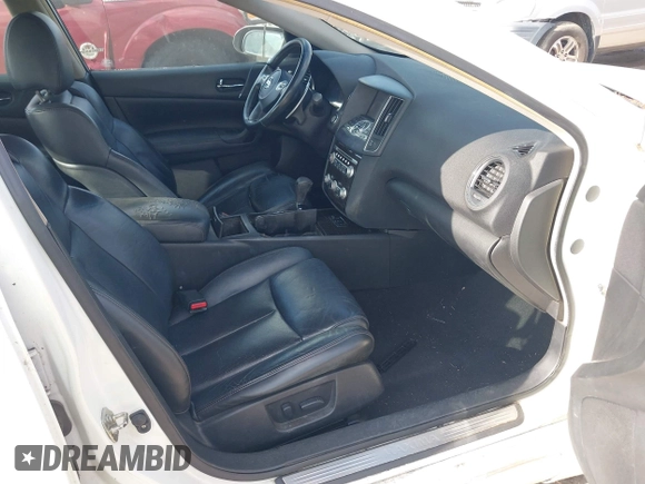 2014 Nissan Maxima SV with VIN 1N4AA5AP6EC446580, listed as a IAAI auction lot 42762381 with 184,665 mi miles and . Bid and sale history available at DreamBid. Image 5.
