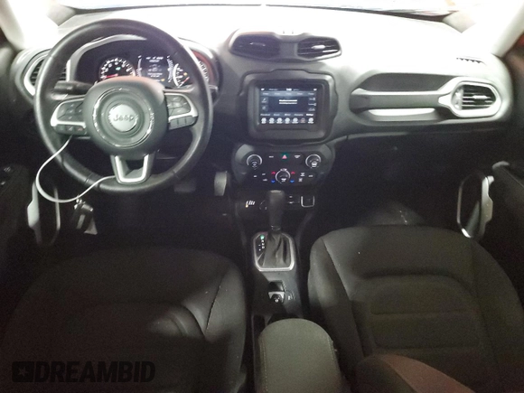 2019 Jeep Renegade Latitude z VIN ZACNJBBB4KPK02492, wystawiony jako Copart lot #55523965 z przebiegiem 60 083 mil mil oraz Szkoda całkowita • Salvage title. Historia ofert i sprzedaży dostępna na DreamBid. Obrazek 8.
