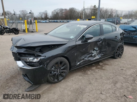 2025 Mazda 3 S Select Sport with VIN JM1BPABM5S1774753, listed as a Copart auction lot 51678285 with 1,971 mi miles and Salvage Title. Bid and sale history available at DreamBid. Image 1.