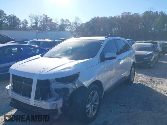 2018 Ford Edge SEL with VIN 2FMPK4J89JBB47997, listed as a IAAI auction lot 41022569 with 136,838 mi miles. Bid and sale history available at carsss.com. Image 17.