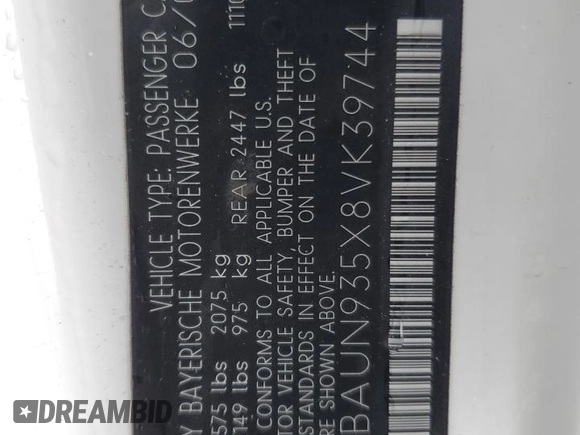 2008 BMW 1 Series 135i z VIN WBAUN935X8VK39744, wystawiony jako Copart lot #87072544 z przebiegiem 40 581 mil mil oraz Szkoda całkowita • Salvage title. Historia ofert i sprzedaży dostępna na DreamBid. Obrazek 12.
