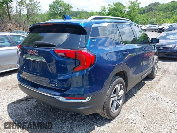 2020 GMC Terrain SLT z VIN 3GKALVEV4LL345105, wystawiony jako IAAI lot #42525582 z przebiegiem 47 848 mil mil oraz . Historia ofert i sprzedaży dostępna na DreamBid. Obrazek 4.
