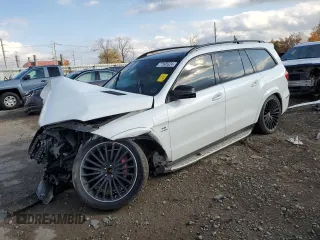 2018 Mercedes-Benz GLS with VIN 4JGDF7FE0JB030810, listed as a Copart auction lot 77595324 with 0 mi miles and Clean Title. Bid and sale history available at carsss.com. Image 1.