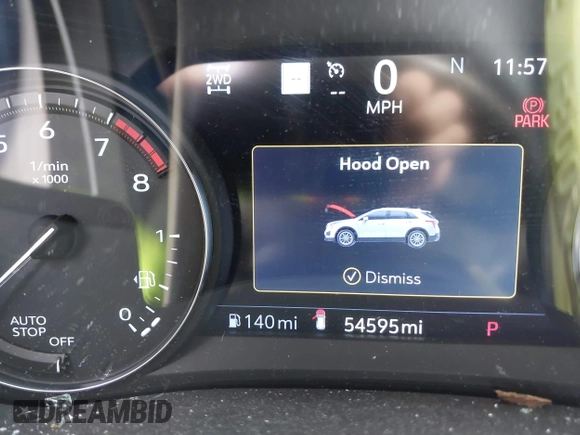 2020 Cadillac XT5 Premium Luxury AWD with VIN 1GYKNDRS3LZ107687, listed as a IAAI auction lot 41887306 with 54,959 mi miles and . Bid and sale history available at DreamBid. Image 15.