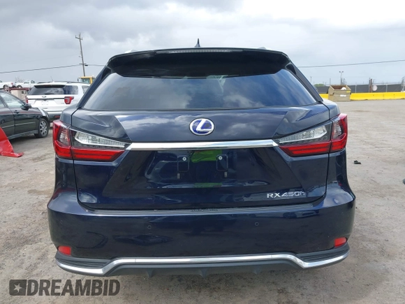 2020 Lexus RX 450h с VIN 2T2HGMDA6LC047628, выставлен на аукционе IAAI как лот 41932960 с пробегом 26 807 миль миль и . История ставок и продаж доступна на DreamBid. Изображение 17.